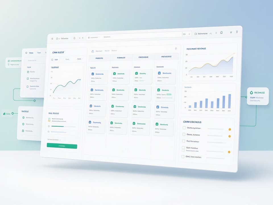 Real-time dashboards help managers spot pipeline bottlenecks before deals stall