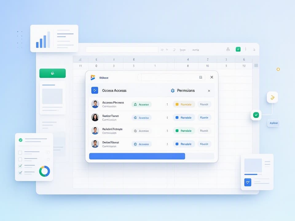 Google Sheets' three-tier permission system gives more control over who can edit versus comment